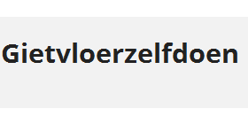 Gietvloer zelf doen